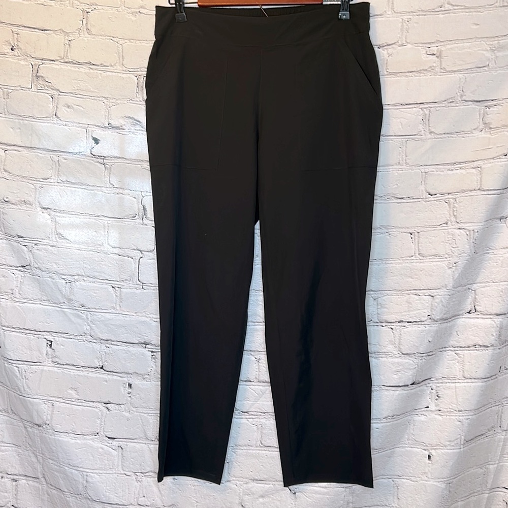 Rafaella Comfort Black Cropped Pants Size Small Excellent Condition